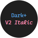 Dark+ V2 Italic